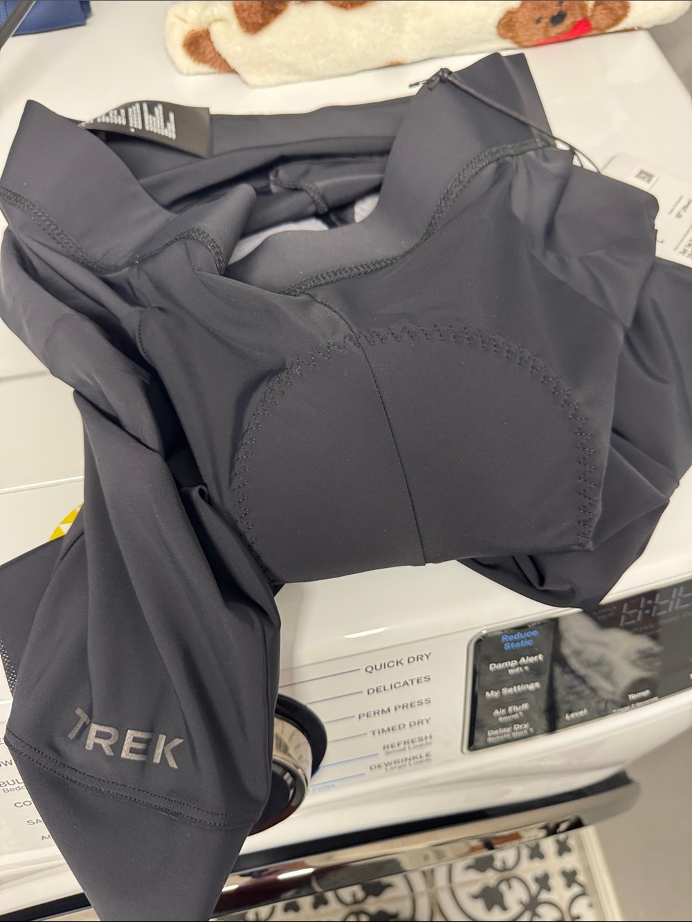 Trek Men's Black Cycling Shorts with Padded Chamois